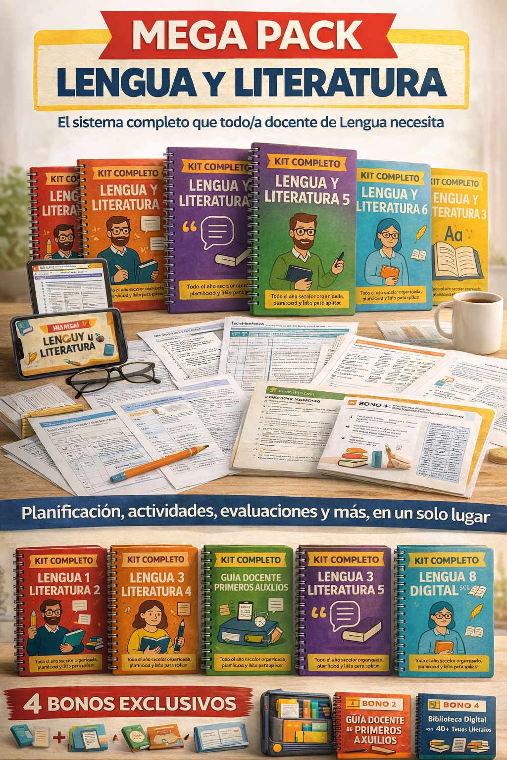 Mega Pack Lengua y Literatura